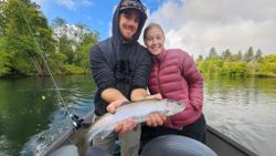 Rainbow Trout caught on a fishing tour in OR