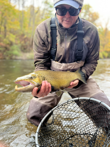 Nice Atlantic salmon on the fly fishing setup today!