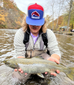 Catch of the day: 24-inch Coho Salmon in Waterport