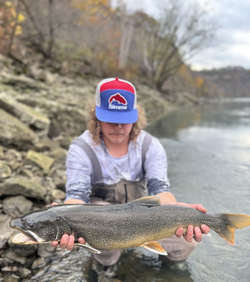 A person fishing in NY