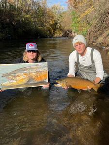 Two anglers fishing in New York