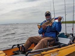 Forgotten Coast inshore kayak fishing.