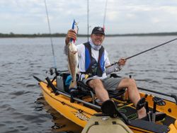 Redfish, 18-inch catch, fishing in FL