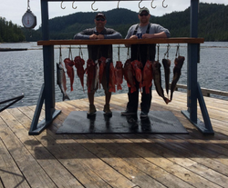 2 anglers fishing in BC