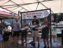 2 big fishing in Zeballos