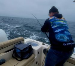 Person fishing in Santa Barbara