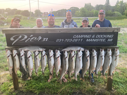 16 bluefish caught on fishing trip in MI
