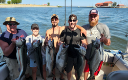 5 fishing with great success in Manistee