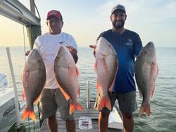 Great fishing trip in FL with 4 fish caught