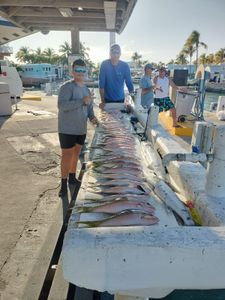 Four people fishing in Florida