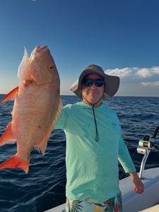Mutton snapper caught while fishing in FL
