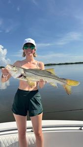 Snook catch fishing in Ruskin FL