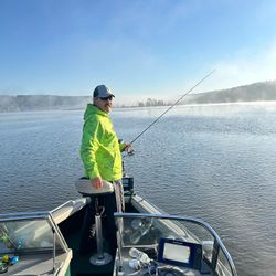 Person fishing in Stillwater