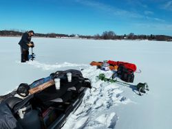 A scenic fishing spot in MN