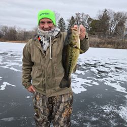 Largemouth Bass caught while fishing in Stillwater
