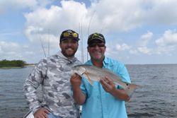 Redfish caught while fishing