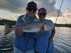 Redfish caught while fishing at an unknown location