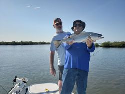 Spotted Weakfish, 29-inch fish caught fishing