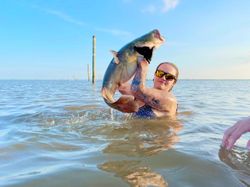 Angler with one fish in AR