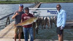 Hooked a Large Redfish & Drum in Corpus Christi