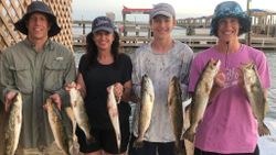 Fishing for Sea Trout in Corpus Christi, TX