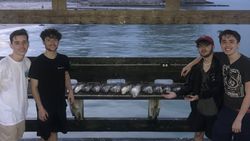 4 people fishing in Corpus Christi