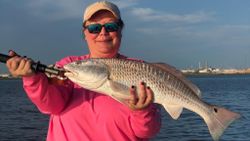 Redfish caught on fishing trip in TX