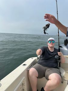 Angler fishing in North Carolina