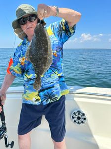 Summer Flounder caught while fishing in NC