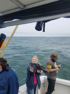 Angler fishing in MA