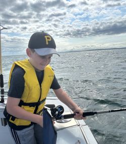 Person fishing in Fairhaven