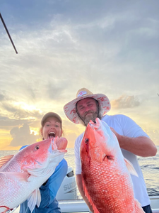 Two anglers fishing in Carrabelle