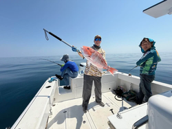 Two people fishing in FL