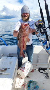 Angler fishing in Carrabelle