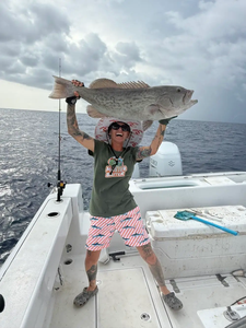 A gag grouper caught by a person in Carrabelle