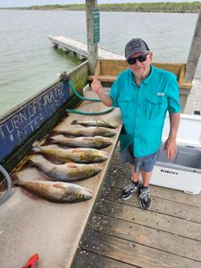 Redfish Fishing Success In South Padre Island