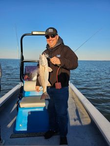 1 angler fishing at South Padre Island
