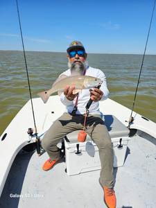 Angler with a 17-inch catch at South Padre Island