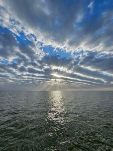 Scenic view of South Padre Island coastline