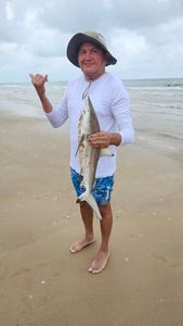 A solo angler fishing in TX