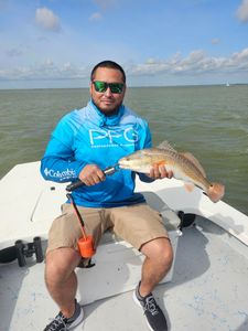 Redfish caught by angler in TX