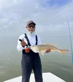 Redfish caught on fishing trip at South Padre Island