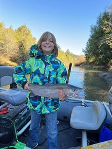 Rainbow trout caught while fishing in Florence