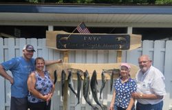 Four anglers fishing in Michigan