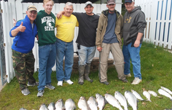 Six people fishing in South Haven