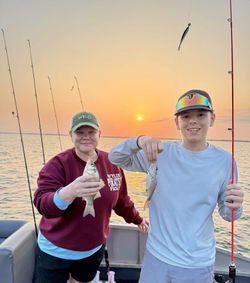 Two people fishing in Wylie