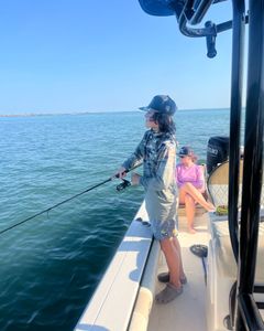 Person enjoying a cruise, fishing, or hunting tour in FL