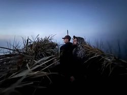 Two people enjoying a fishing cruise in Florida