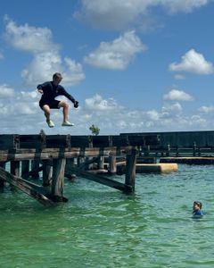 Two people enjoying an outdoor adventure in FL