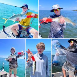 Four spotted weakfish caught in Florida while fishing